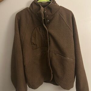Cozy Brown womens Jacket